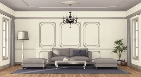 Nerolac Impressions 24 Carat 1 L Winter White Interior Emulsion - Color