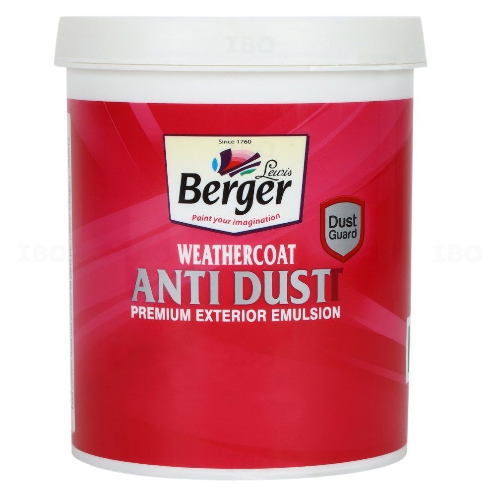Berger Paints WeatherCoat Anti Dustt 900 ml N2 Base Interior Emulsion - Base