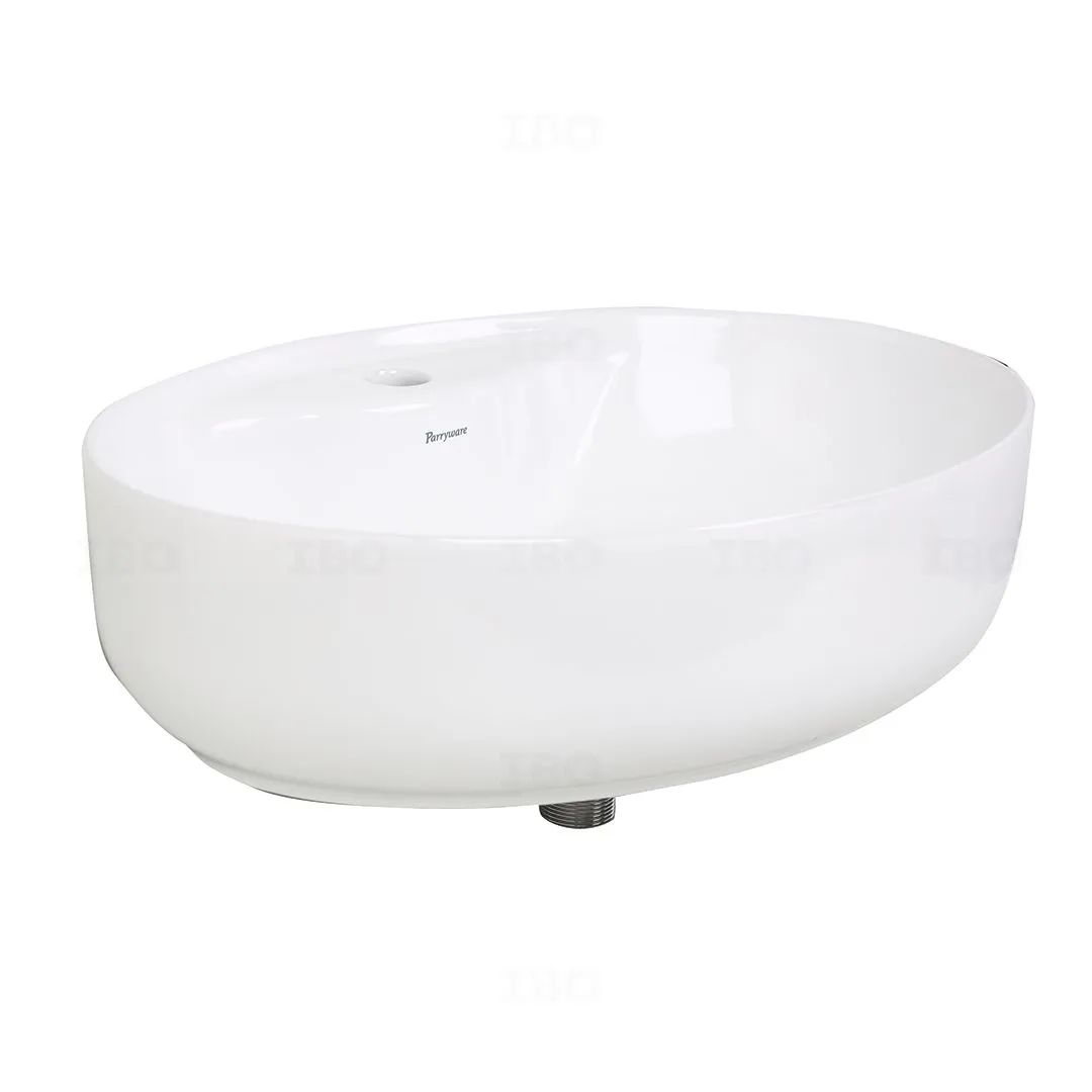 Parryware Inslim 400 mm x 540 mm x 150 mm Snow White Table Top Basin Parryware Inslim 400 mm x 540 mm x 150 mm Snow White Table Top Basin