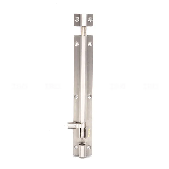 Victor VHTB89SS SS Matt 8 in. Brass Tower Bolt Victor VHTB89SS SS Matt 8 in. Brass Tower Bolt