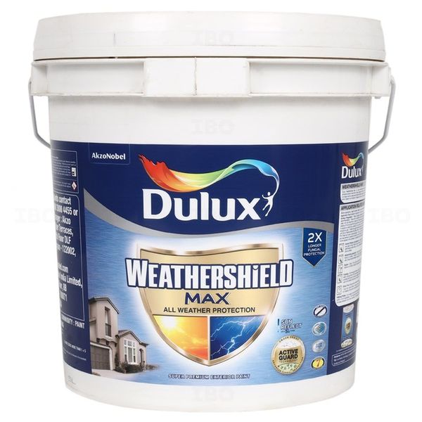 Dulux Paints Weatershield Max 9 L YOX Base Exterior Emulsion - Base