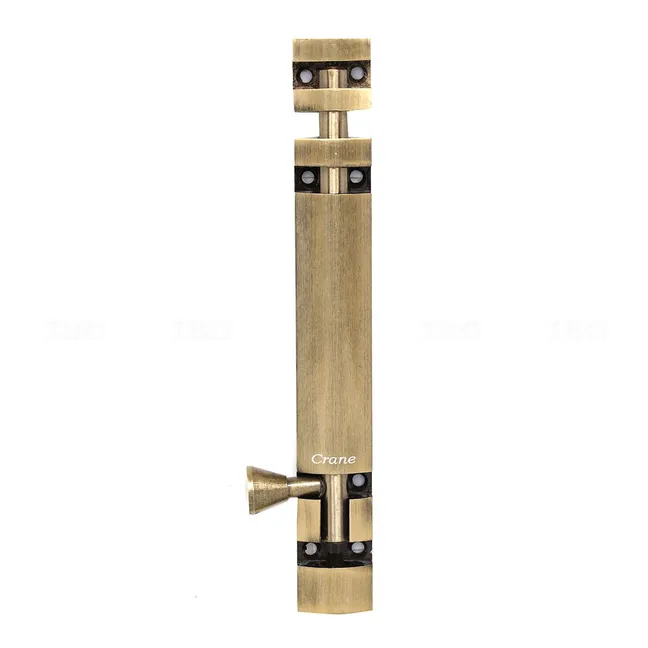 Crane CNTBXYLO610AN Antique 6 in. Aluminium Tower Bolt Crane CNTBXYLO610AN Antique 6 in. Aluminium Tower Bolt