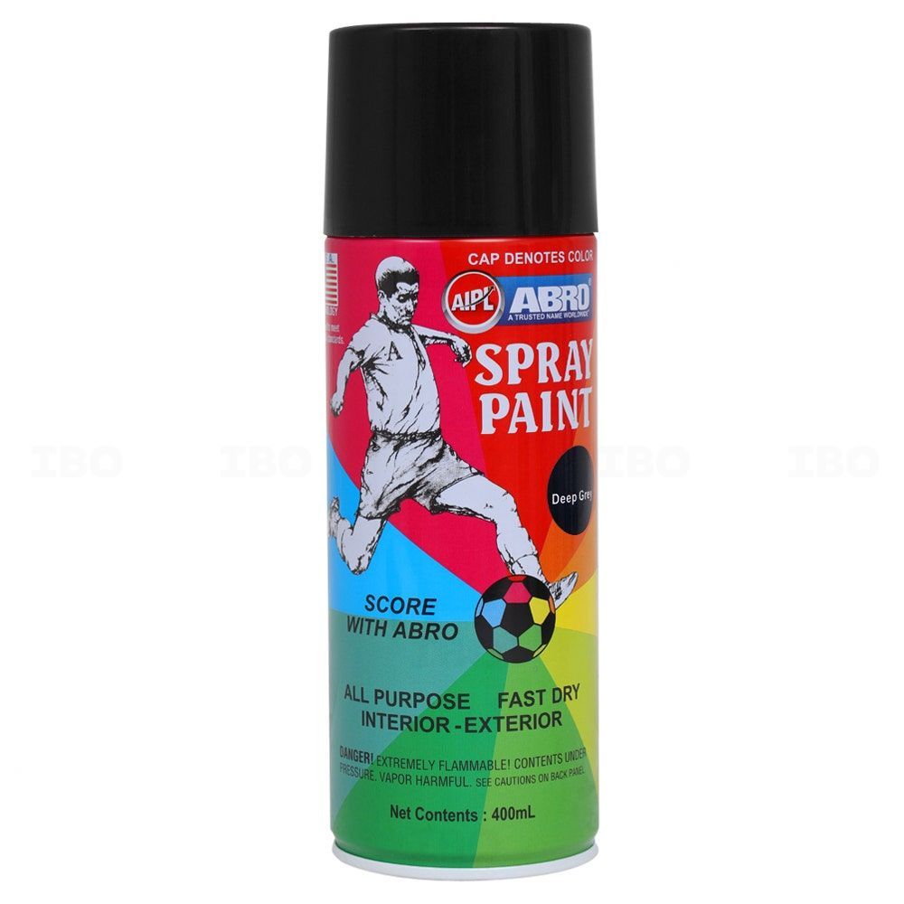 ABRO Deep Grey 400 ml Spray Paint