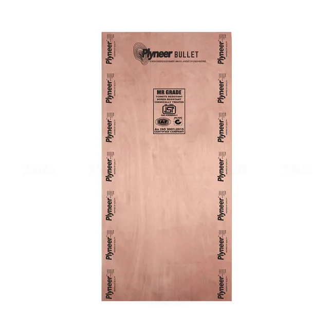 Plyneer Bullet 7 ft. x 4 ft. 18 mm MR Plywood