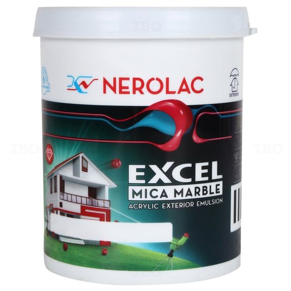 Nerolac Excel Mica Marble 1 L IEM1 Exterior Emulsion - Base