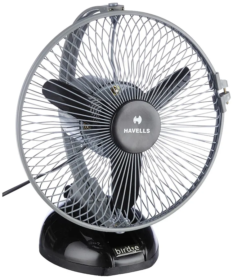 Havells 230mm 3 Blade Birdie (Black Grey) Personal Table Fan