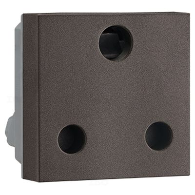 Legrand Myrius Nextgen Charcoal Grey 3 pin 25 A 2 Module Socket