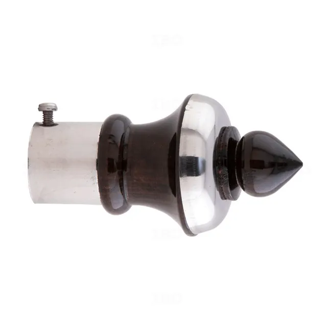 Apace  557CPWDAPOBR CP Brown Curtain Finial
