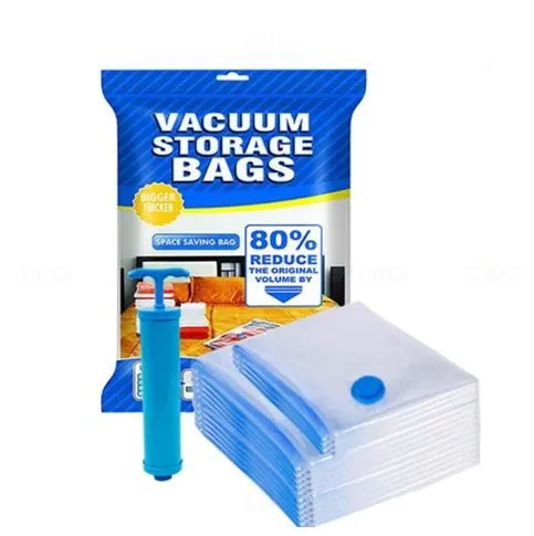 Se7en Vacuum Storage Bags 3 Size & Hand Pump Set of 5