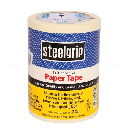 STEELGRIP SELF ADH PAPER TAPE 18MMX40M