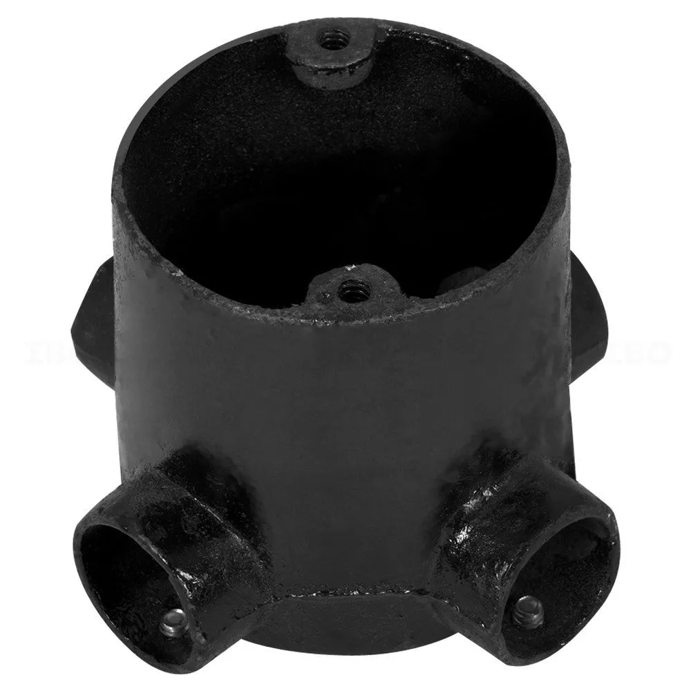 Homlite 19 mm Deep Metal Junction Box Homlite 19 mm Deep Metal Junction Box