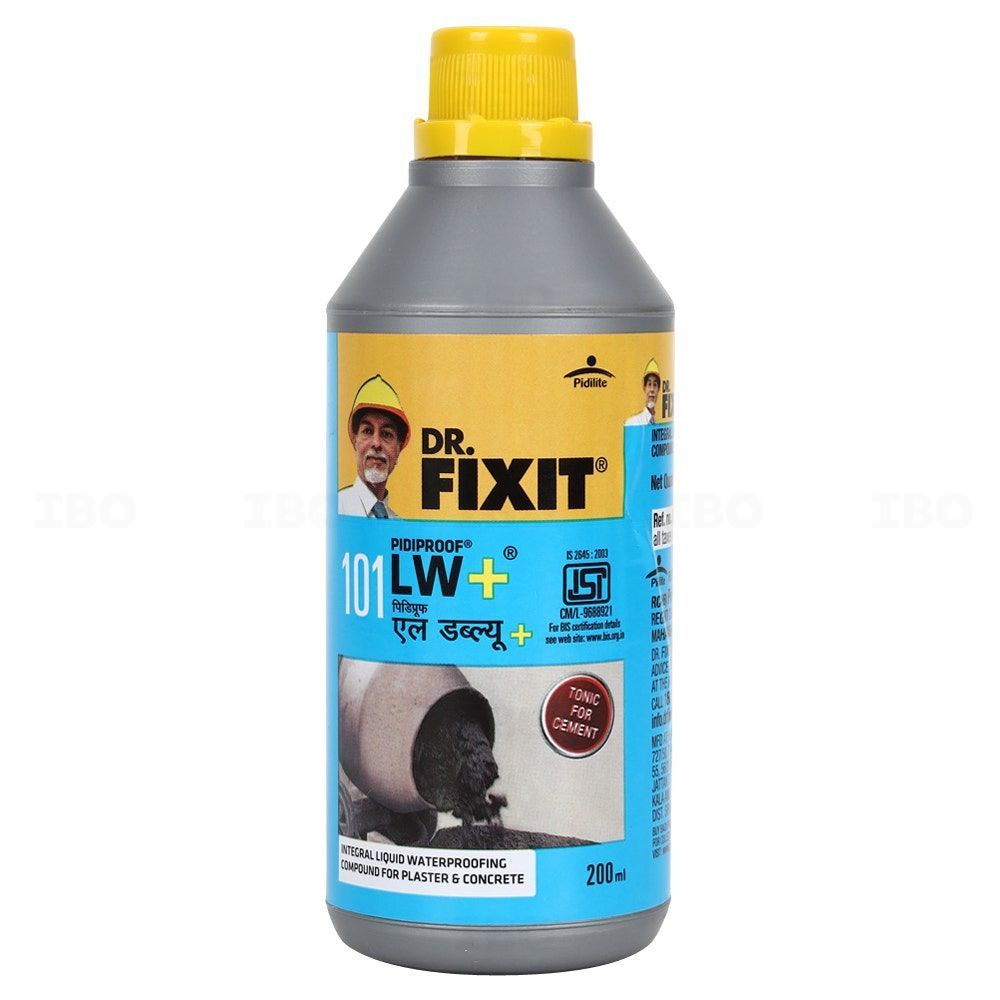 Dr. Fixit Pidiproof LW+ Red 200 ml General Purpose Waterproofing