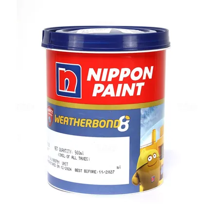 Nippon Weatherbond 8 Quartz -Q8(RO) 900 ml Exterior Emulsion - Base Nippon Weatherbond 8 Quartz -Q8(RO) 900 ml Exterior Emulsion - Base