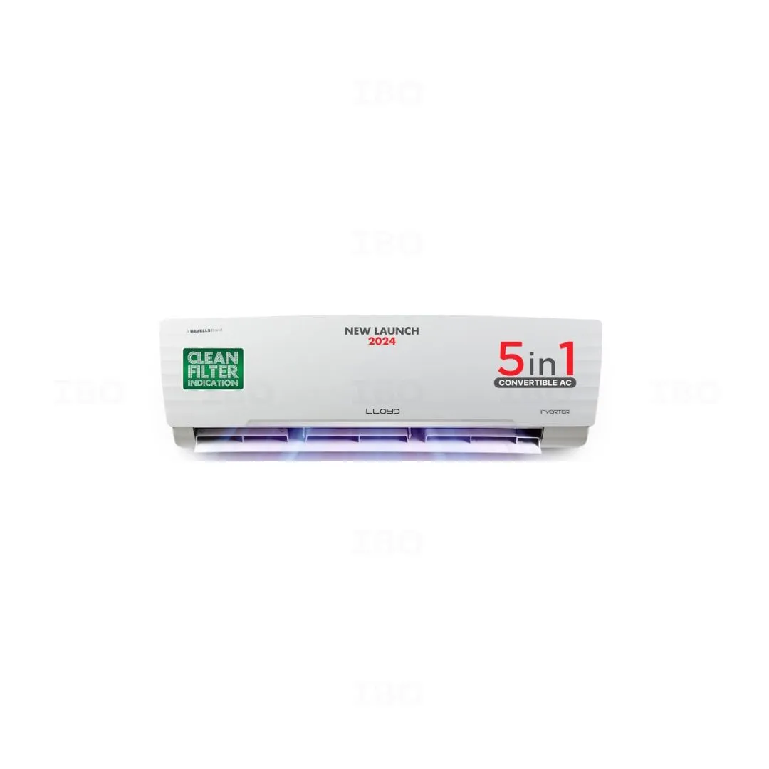 Lloyd 1.5 Ton 5 star Inverter AC GLS18I5FOGEW