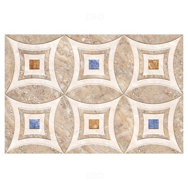 Orient Bell Paradise Multi HL Glossy 450 mm x 300 mm Ceramic Wall Tile