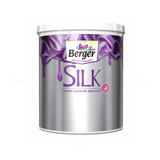 Berger Paints SILK GLAMOR (S) ULTRA WHITE BASE 1 L Interior Emulsion - Base