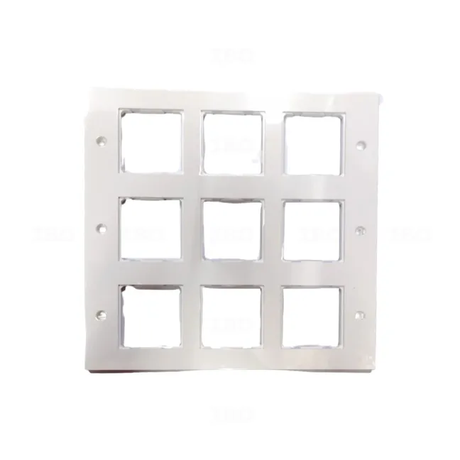 Anchor Roma Classic 18 Module Matte Deko White Switch Board Plate Anchor Roma Classic 18 Module Matte Deko White Switch Board Plate