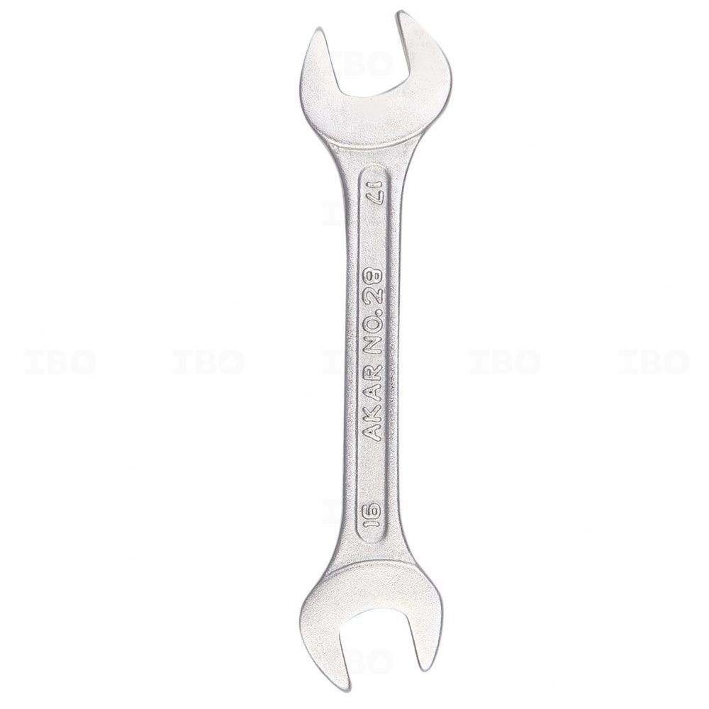 Akar 1400387 16 x 17 mm Open Ended Spanner