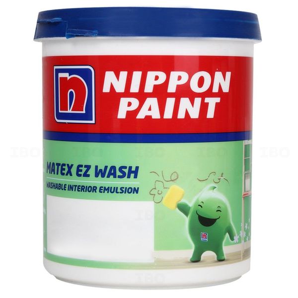 Nippon Matex Ez Wash 1 L MEW4 Interior Emulsion - Base