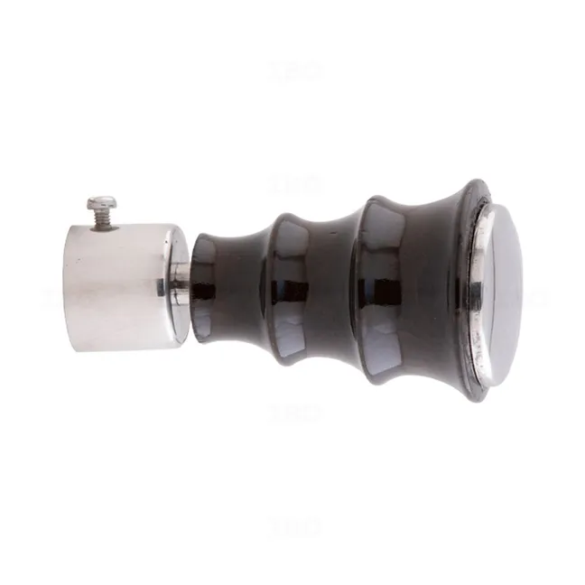 Apace  560CPWDAPOBR CP Brown Curtain Finial