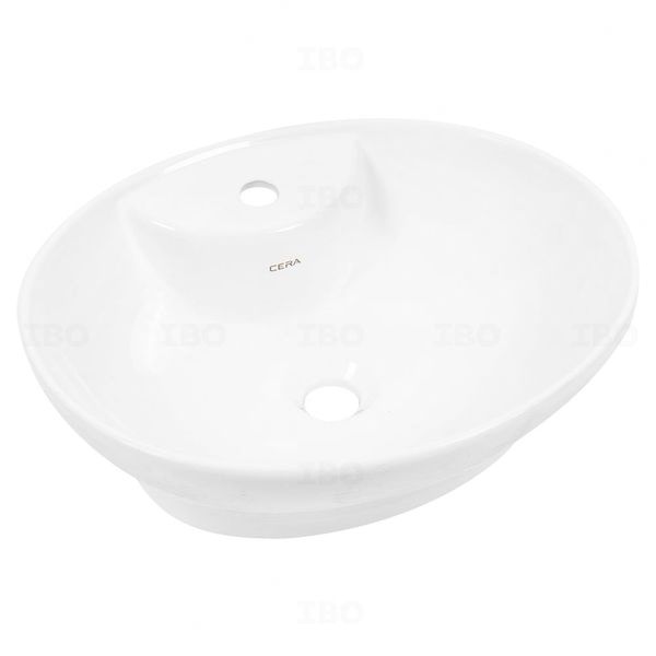 Cera 480 mm x 400 mm x 150 mm Snow White Table Top Basin