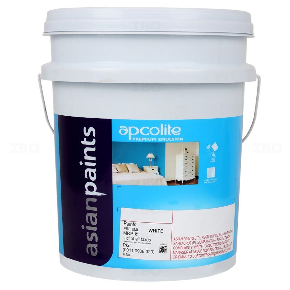 Asian Paints Premium 20 L White Interior Emulsion - Color Asian Paints Premium 20 L White Interior Emulsion - Color