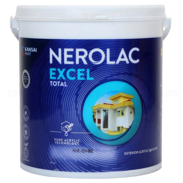 Nerolac Excel Total 3.6 L IET4 Exterior Emulsion - Base