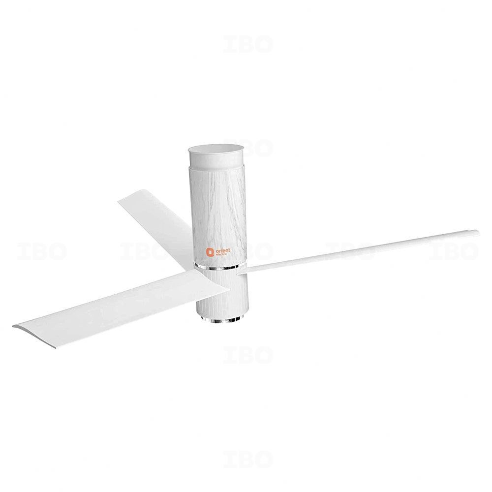 orient aeroslim 1200 mm marble white ceiling fan