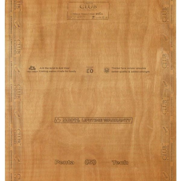 Greenply Club 500 8 ft. x 4 ft. 12 mm BWP/Marine Plywood