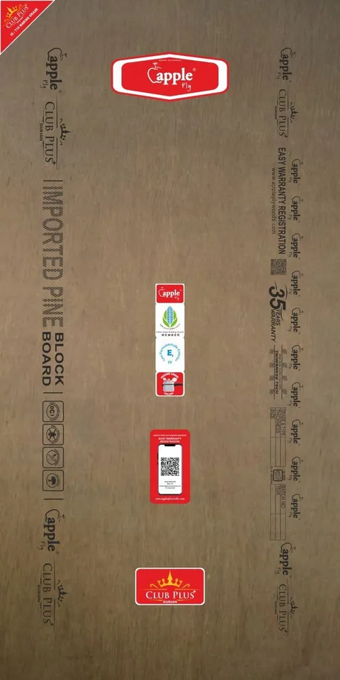 Apple Ply Club Plus 8 ft. x 4 ft. 19 mm BWP/Marine Blockboards