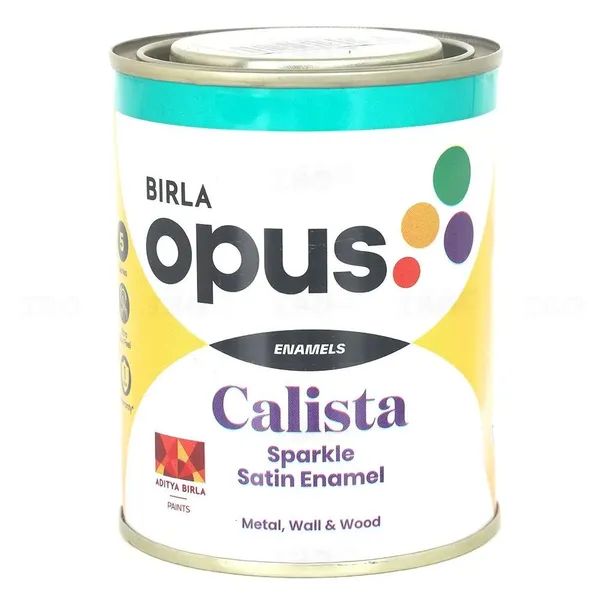 BIRLA opus SGE 55 Calista Sparkle Gloss 500 ml Raw Silk Enamel-Color