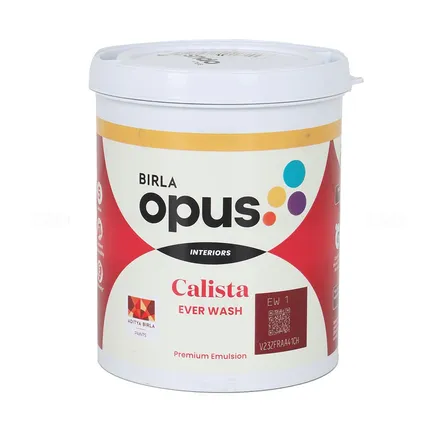 BIRLA opus EW 1 Calista Ever Wash Pastel 1 L Interior Emulsion - Base BIRLA opus EW 1 Calista Ever Wash Pastel 1 L Interior Emulsion - Base
