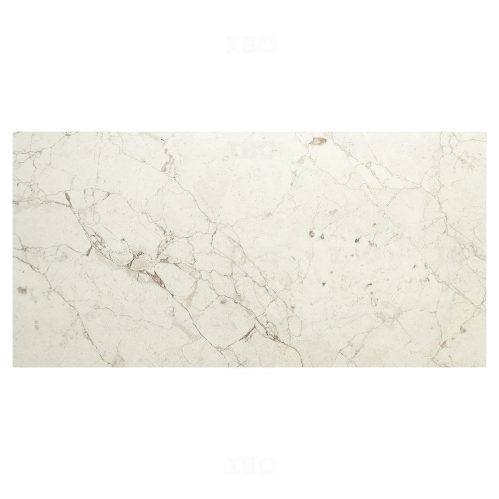 Naveen Tiles 5103 Spectra White Glossy 1200 mm x 600 mm GVT Tile