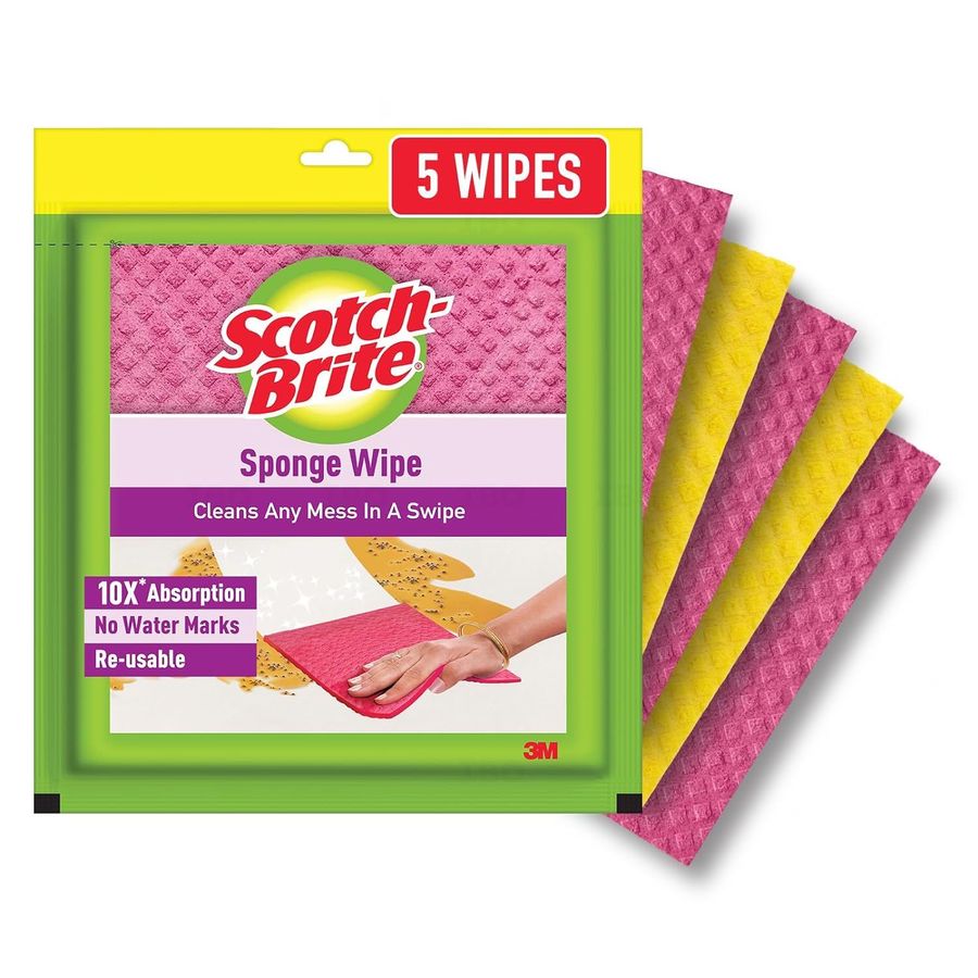 Scotch-Brite Sponge Wipe 5pcs