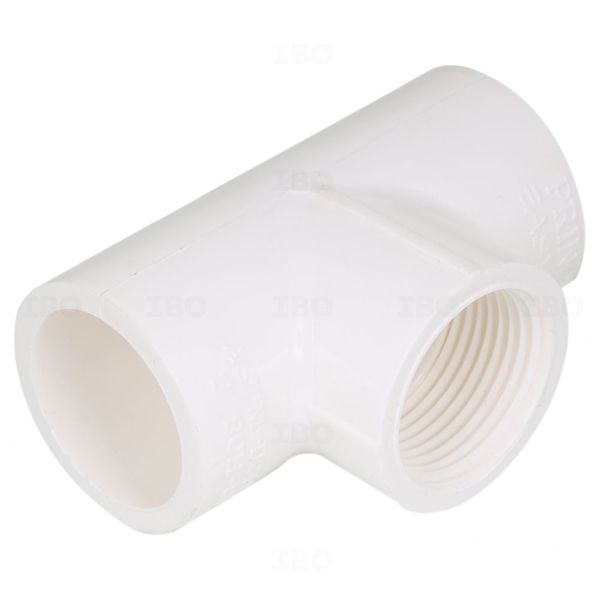 Prince Easyfit 1 x 1 in. (25 x 25 mm) UPVC Threaded Tee Prince Easyfit 1 x 1 in. (25 x 25 mm) UPVC Threaded Tee