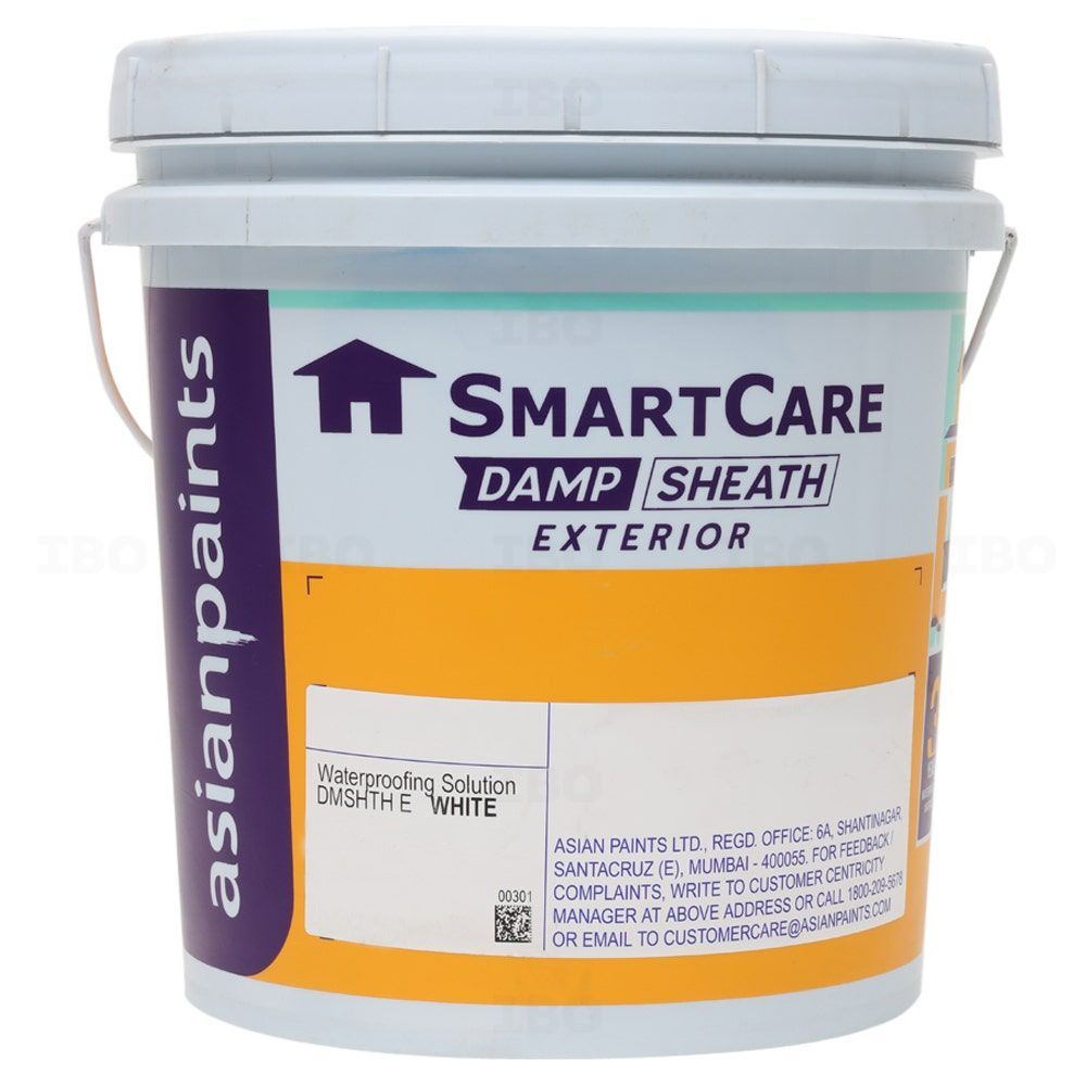 Asian Paints SmartCare Damp Sheath White 10 L Wall Waterproofing