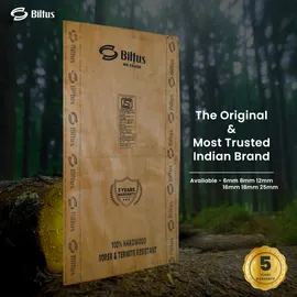 BILTUS 7 ft. x 4 ft. 6 mm MR Plywood