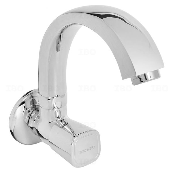 Hindware Dove Wall Mounted Chrome Sink Tap