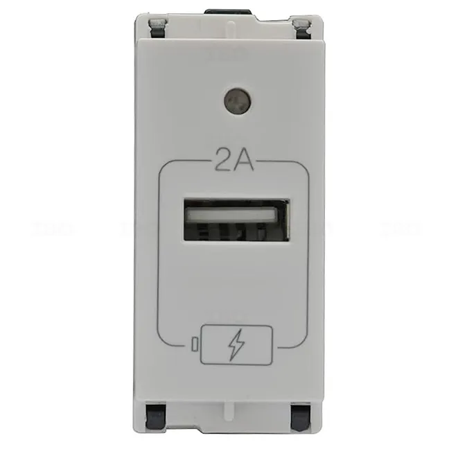 L&T enGem 1 Module USB Outlet